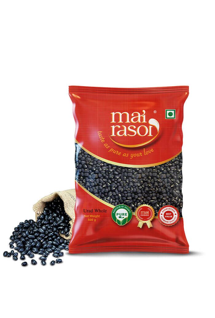 Black/Kali Urad Whole/Sabut (Unpolished)