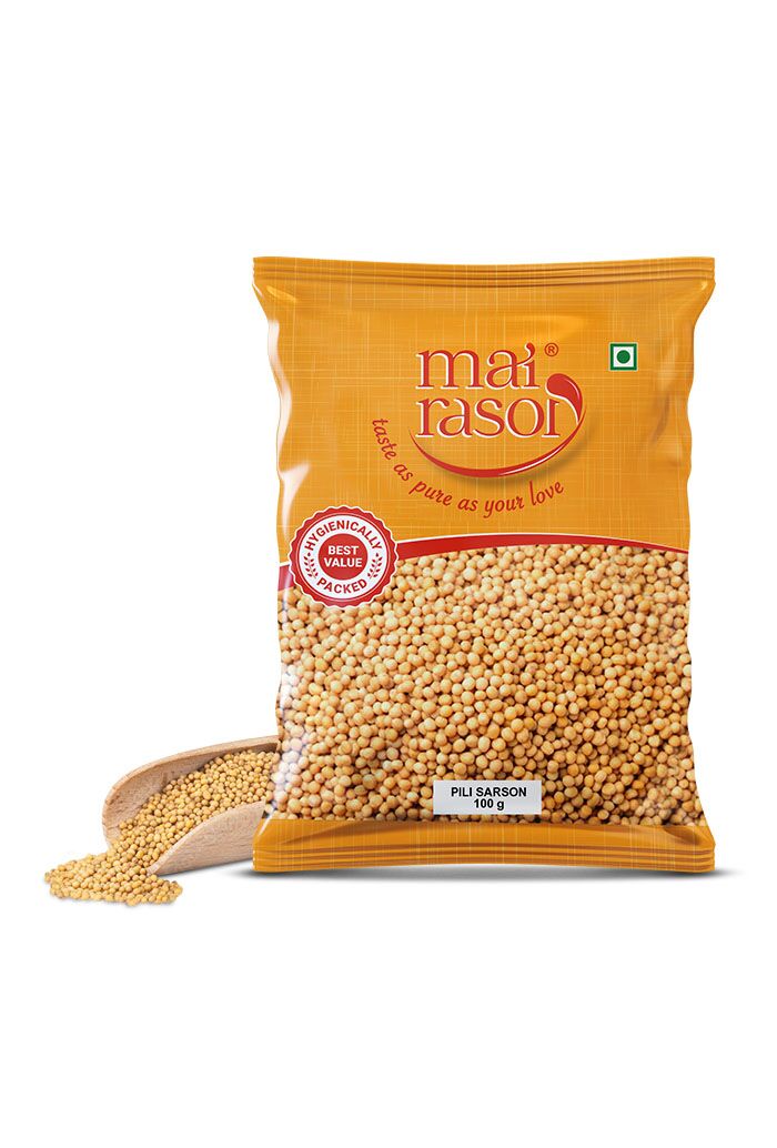 Yellow Mustard/sarson/rai 100 gm