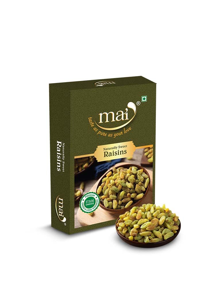 Long Green Raisins / Kishmish Seedless